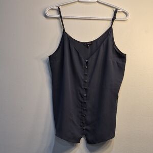 3 For 15 🌟 Dynamite Navy Button-Front Spaghetti Strap Cami